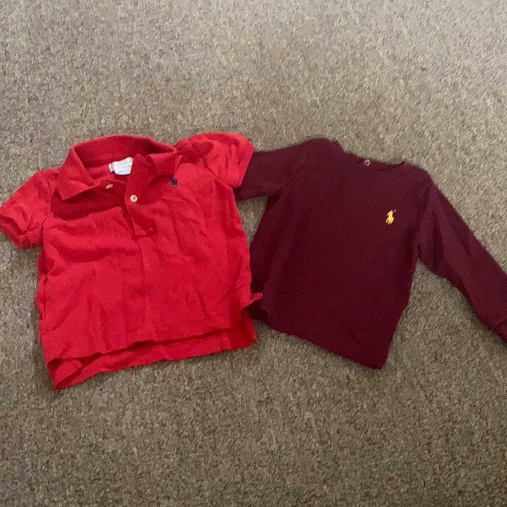2 Ralph Lauren shirts